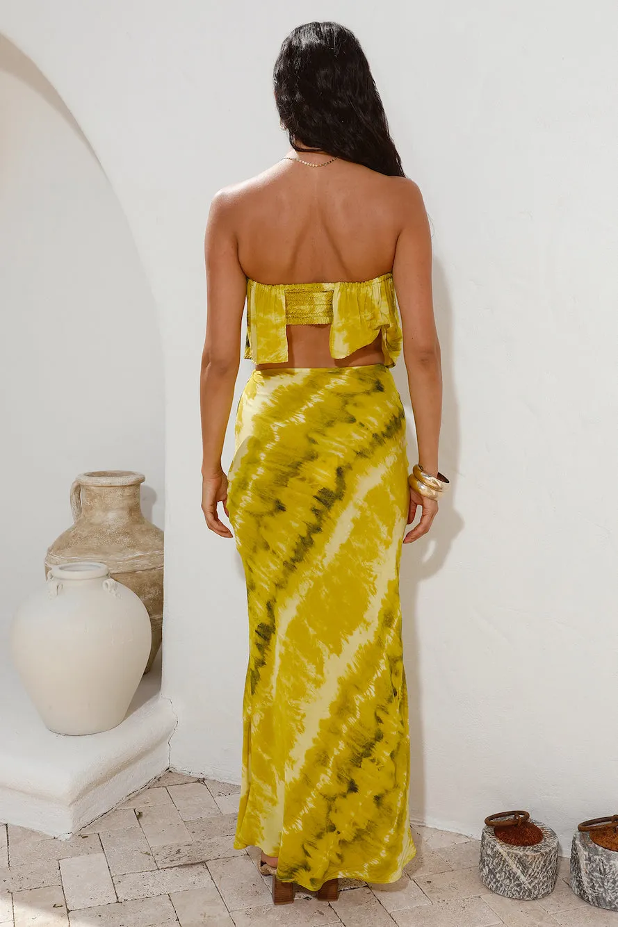 LE SALTY Ava Strapless Cami Golden