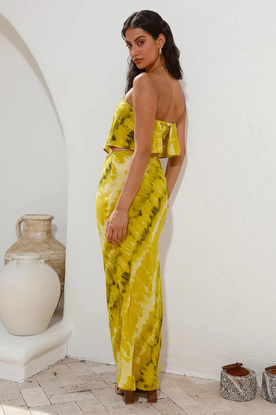 LE SALTY Ava Strapless Cami Golden