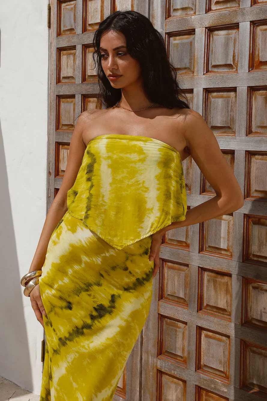 LE SALTY Ava Strapless Cami Golden