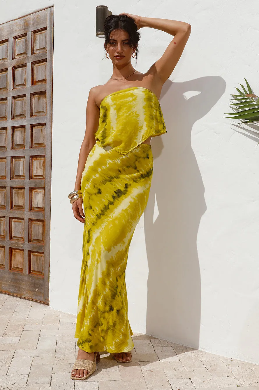 LE SALTY Ava Strapless Cami Golden