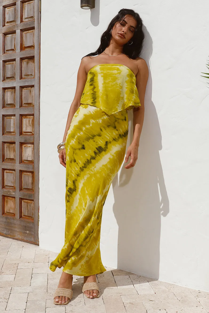 LE SALTY Ava Strapless Cami Golden