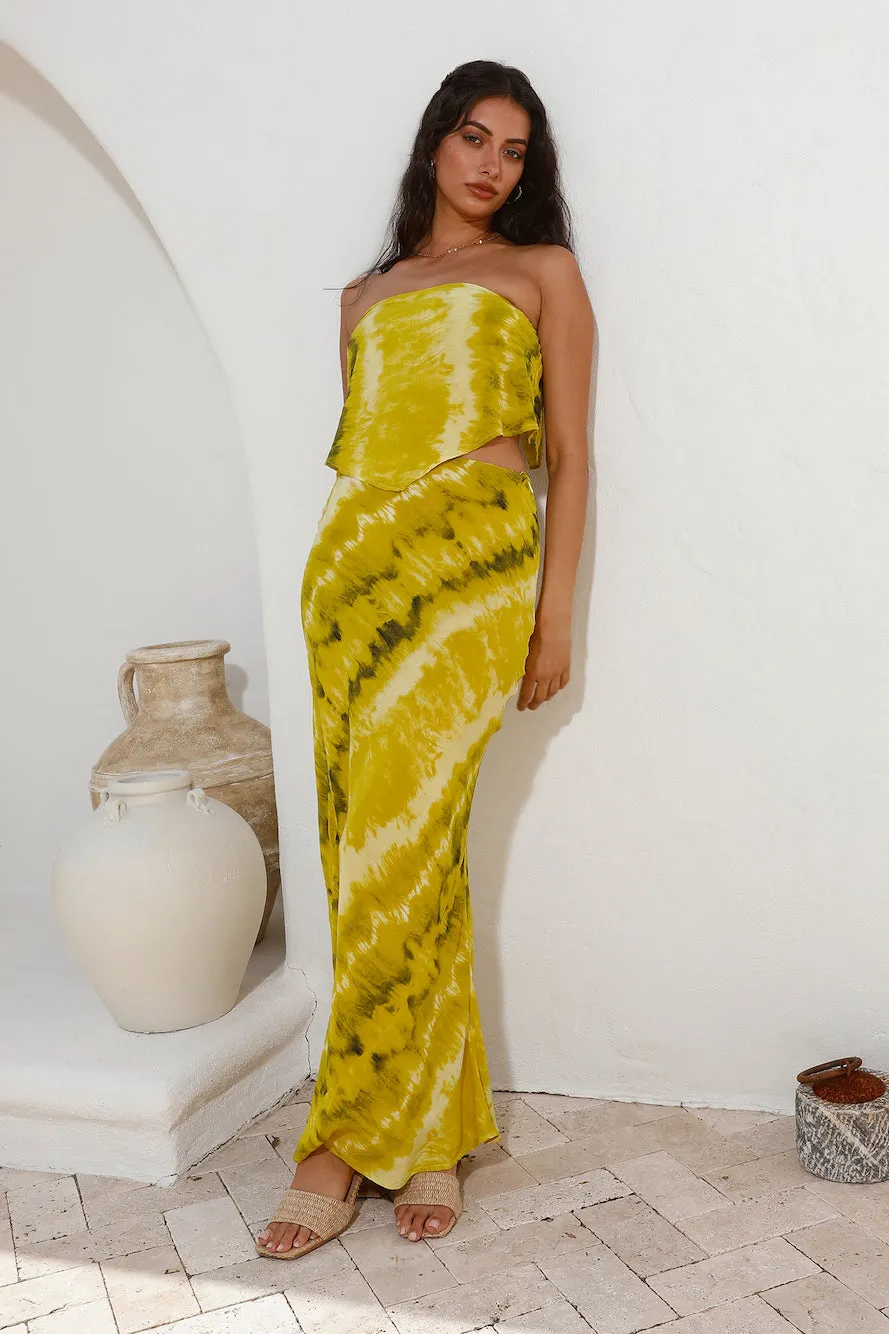 LE SALTY Ava Strapless Cami Golden