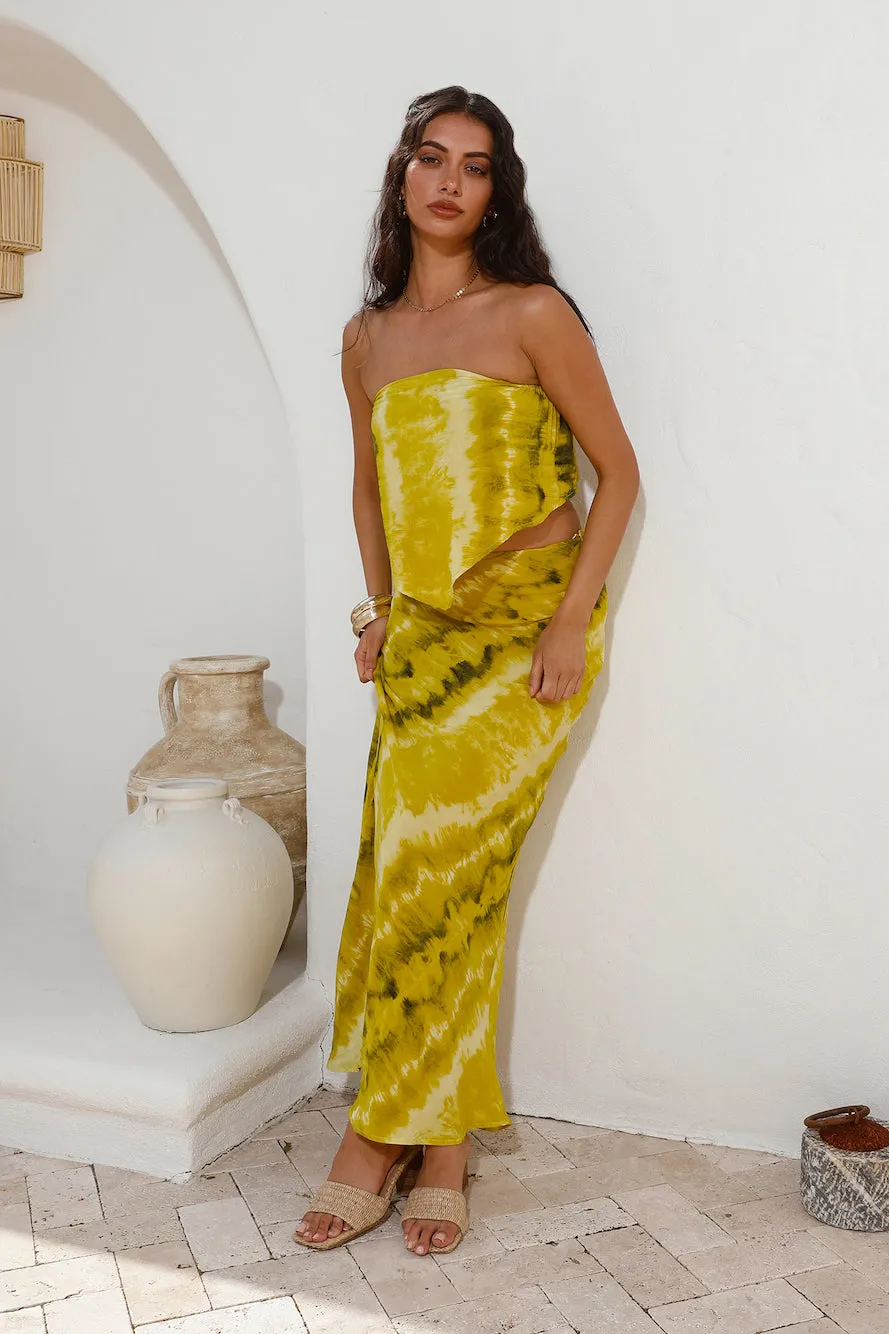 LE SALTY Ava Strapless Cami Golden