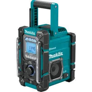 Makita XRM10 18V LXT/12V max CXT Lithium-Ion Cordless Bluetooth Job Site Charger/Radio