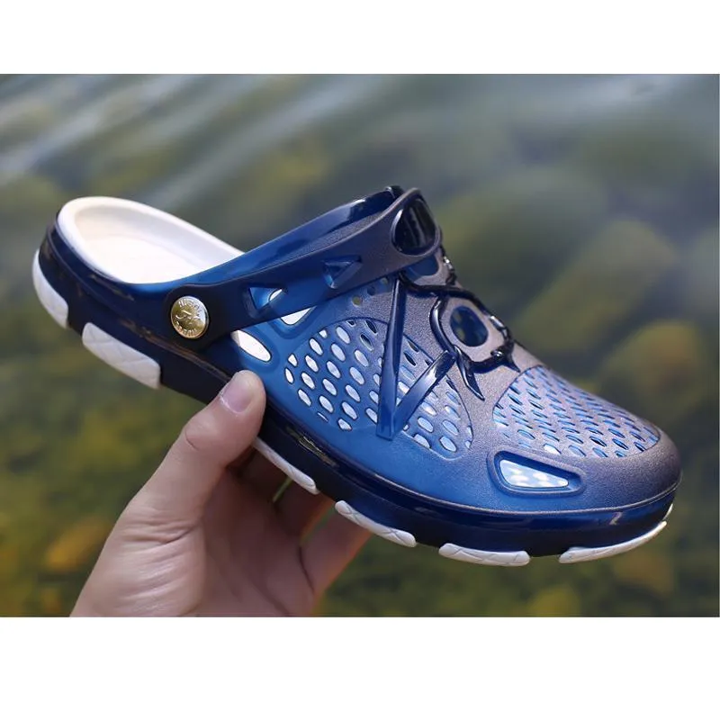 Men's Beach Sandals Breathable Mesh Beach Slipper