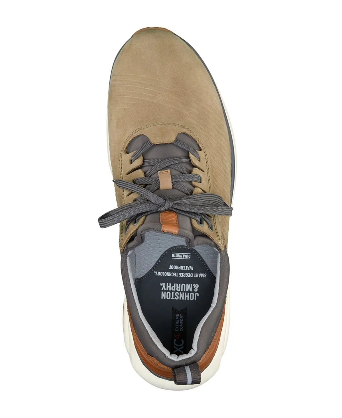 Men's xc4 tr1-luxe Johnston & Murphy hybrid sneakers, beige