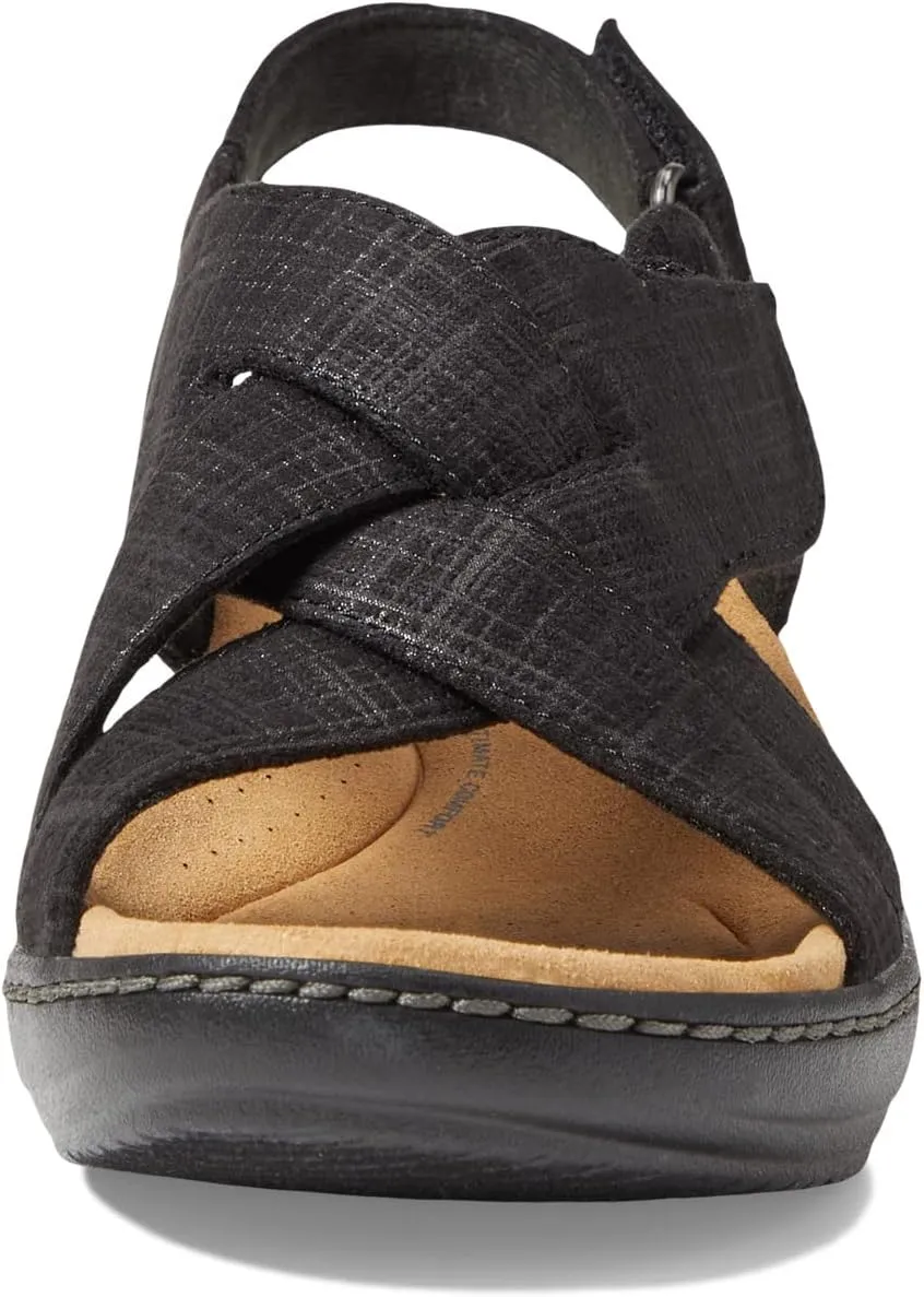 Merliah Echo Clarks Sandals, Black Interest