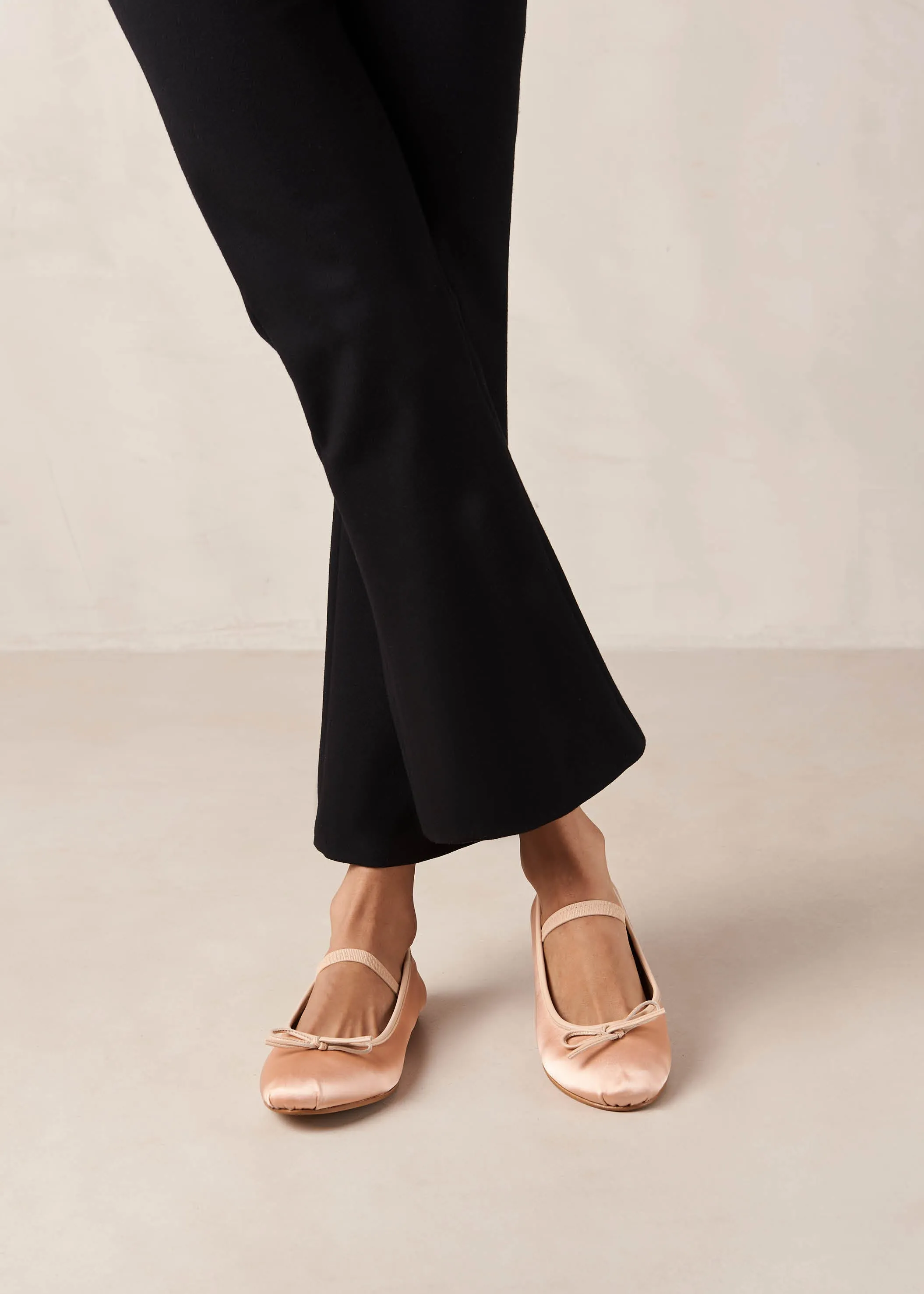 Odette Ballet Flats Pale Pink