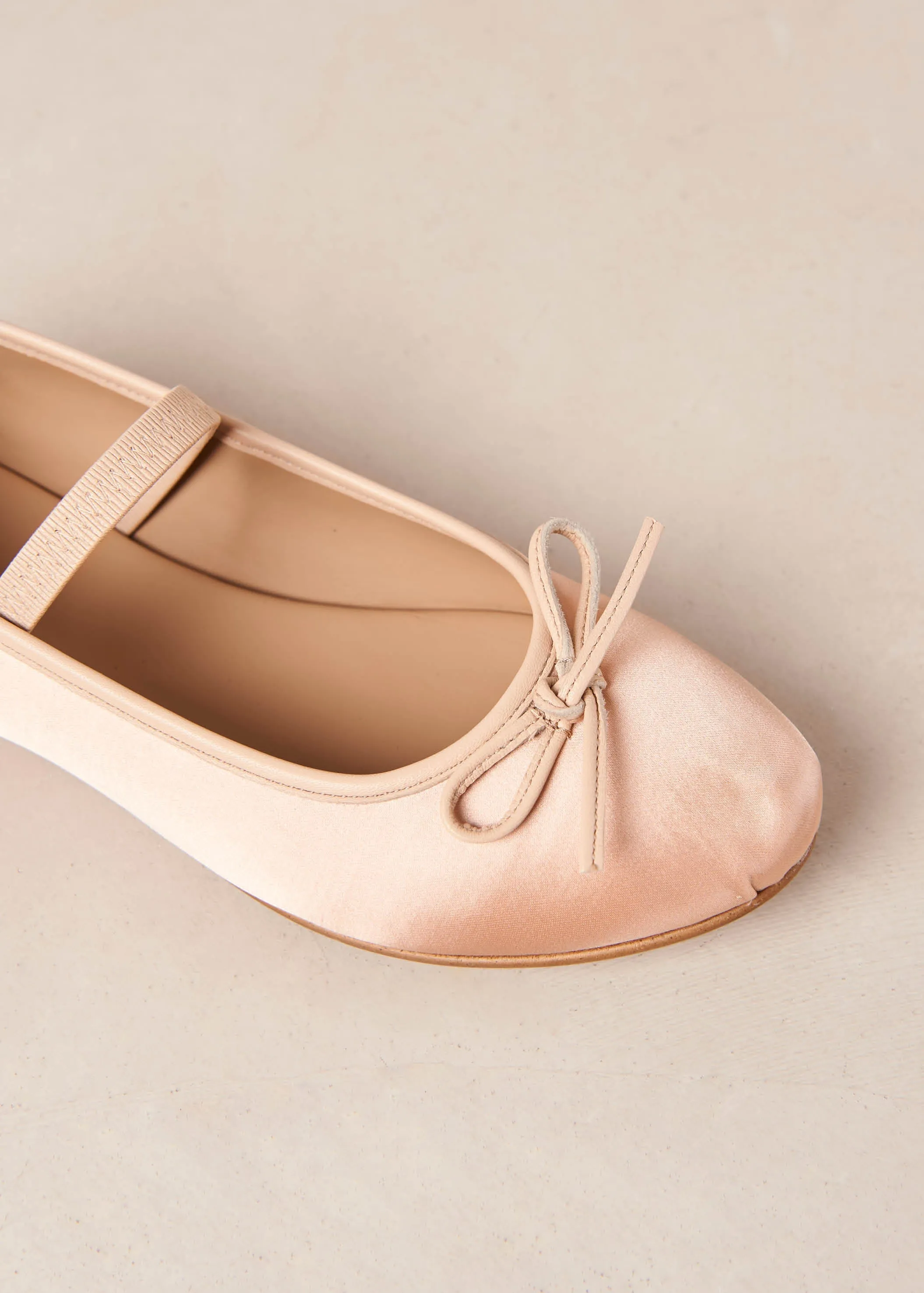 Odette Ballet Flats Pale Pink