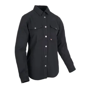 Oxford Kickback 2.0 Woman Shirt Black Sleek Riding Elegance