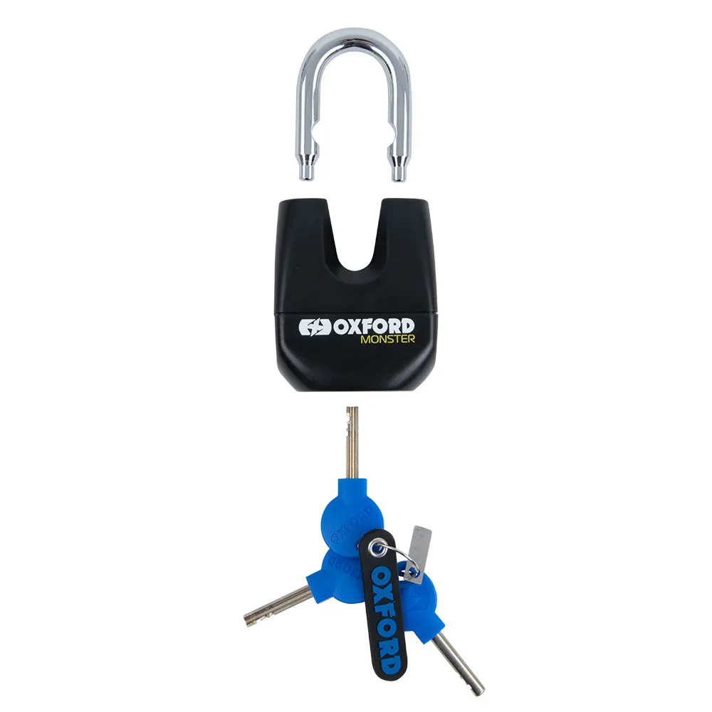Oxford Monster 14mm x 1.5m Motorbike Hex Chain & Padlock