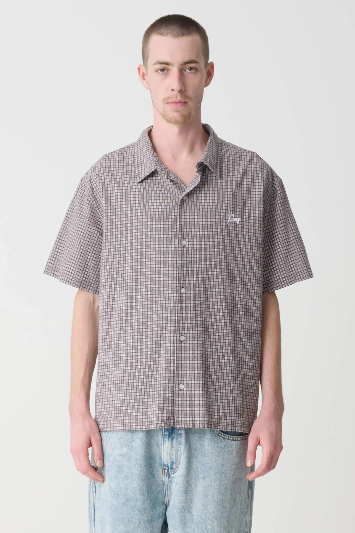 X-Large Oxford Script Shirt Black