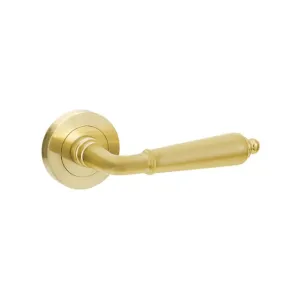 Zanda Oxford Entrance Set 70mm Key/Key Satin Brass